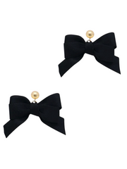 Fabric Bow Earring