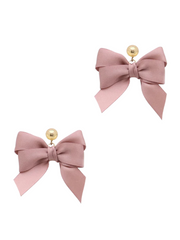 Fabric Bow Earring