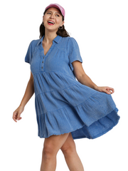 Curvy Make Me Forget Mineral Wash Dress