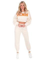 TENN Cream Two Piece Set