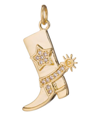 Cowboy Boot Charm