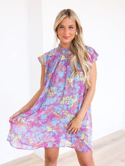 Safe Space Print Dress