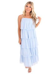 Admire You Tiered Midi Dress