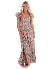 Come Back to Me Floral Maxi Dress