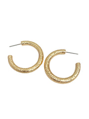 Round Shape Hoop Earrings