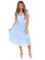 Second Chances Textured Maxi Dress