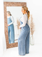 It's So Easy Mineral Wash Jumpsuit