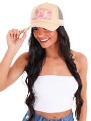 Boot Bow Cowgirl Trucker Hat