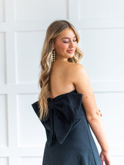 Love Language Bow Mini Dress