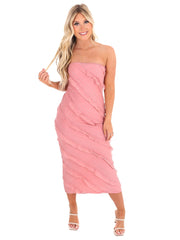 Cherish Me Ruffle Maxi Dress