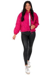 Just That Girl Quilted Jacket