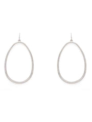 Organic Shaped Metal Earrings
