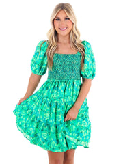 Chase Her Floral Mini Dress