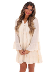 Calling After Me Button Down Dress