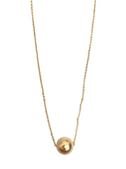 12mm Metal Ball Short Necklace