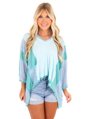 Change Your Mind Contrast Top