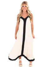 See You Smile Asymmetric Maxi Dress
