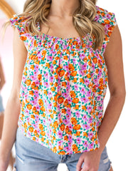 Choose Joy Floral Top