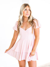 You Belong With Me Flare Mini Dress