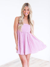 Wanna Live Forever Embroidered Mini Dress