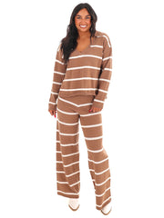 Weekend Wonder Stripe Sweater Set