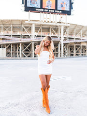 V-I-C-T-O-R-Y Sequin Mini Dress