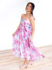 Let It Grow Floral Dress