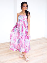 Let It Grow Floral Dress