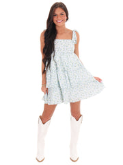 Moments of Me Floral Mini Dress