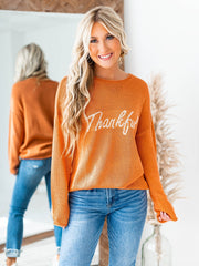 Curvy Thankful Sweater