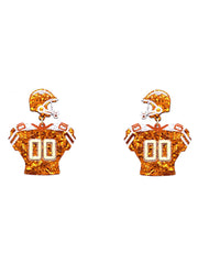 Jersey Pride Glitter Earrings