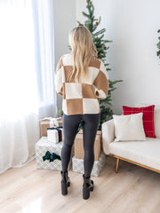 Check Mate Oversized Sweater