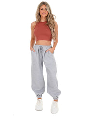 Believe in Me Chevron Crop Top