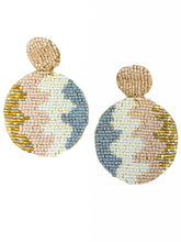 Sweetness Beaded Disc Earrings