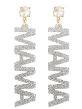 MAMA Acrylic Word Earrings