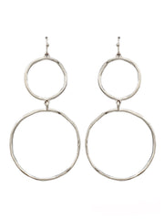 Double Circle Earrings