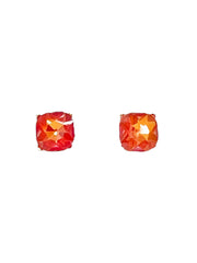 Iridescent Orange Studs