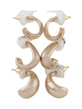 Multi Huggie 3 Set Hoops