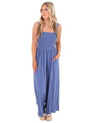 How it Should Go Linen Jumpsuit