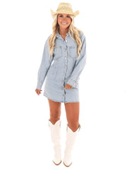 Blue Sky Denim Dress