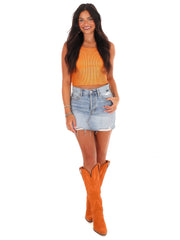 Be A Winner Metallic Sweater Top