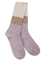 Weekend Pointelle Crew Socks