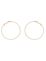 Thin Hoop Earrings