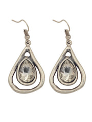 Maddie Silver Teardrop Earrings