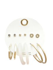 Assorted Hoop and Stud Set