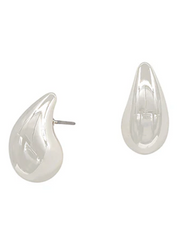 Small Teardrop Post Earring