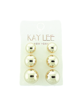 Assorted Stud Earring Set