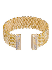 Adjustable Chain Cuff Bracelet