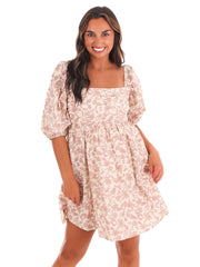 Petal Perfection Floral Mini Dress