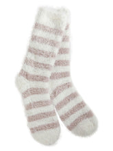 Holiday Cozy Stripe Chic Crew